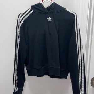 ADIDAS CROPPED HOODIE